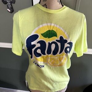 H&M Divided Neon Yellow Tee